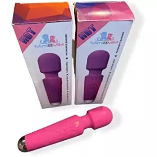 Butterfly Vibrator MIMI8MILA Flexible Silicone Powerful Massager With 20 Vibration Modes 8 Speeds, Wireless Handheld Waterproof 