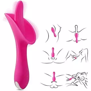 Vibrator with 9 Tapping Modes, Vibrating Personal Massager Rose Vibrator Sex Toys for Female Couples Adult Sex Toys & Games (Red Vibrator with 9 Tapping Modes, Vibrating Personal Massager Rose Vibrator Sex Toys for Female Couples Adult Sex Toys & Games (Red