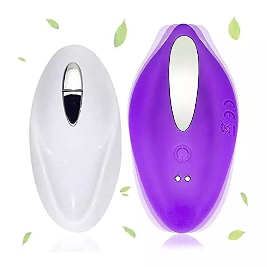 Wearable Clitoral Panty, Sex Toy for Women, Vibrating Panties Vibrator Anal Butt Plug Remote Control with 9 Vibrations, Waterpro