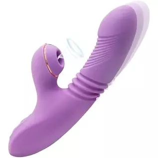 Female Sucking Clitoris Rabbit Dildo- Female Licking and Sucking Clitoris Stimulator Toys, Female Adult Toys, Rechargeable Water