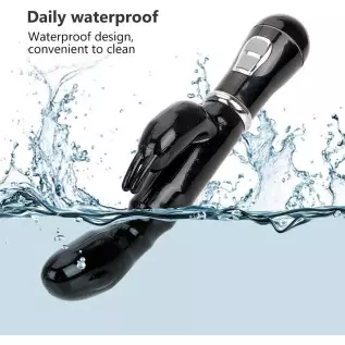 12 Speed Strong Rabbit Vibrator Clit Stimulator G-spot Massager Sex Toys for Women Female Masturbator,Pink