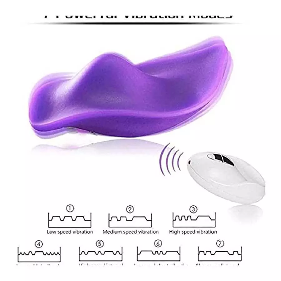 Sensory Toys Sex Vibrating Panties, Couple Sex Toys, Vibrator, Wearable Panty Vibrator Clitoris Stimulator with Remote Control C