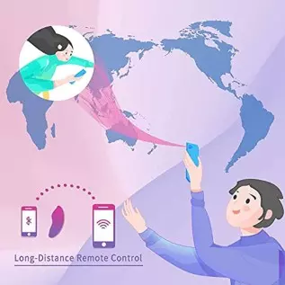 Uff! Smart Love Egg Wearable Panty Vibrator with App Control Vibrating Egg, Rechargeable Vibrators Clitoral Stimulator Vibrating Uff! Smart Love Egg Wearable Panty Vibrator with App Control Vibrating Egg, Rechargeable Vibrators Clitoral Stimulator Vibrating