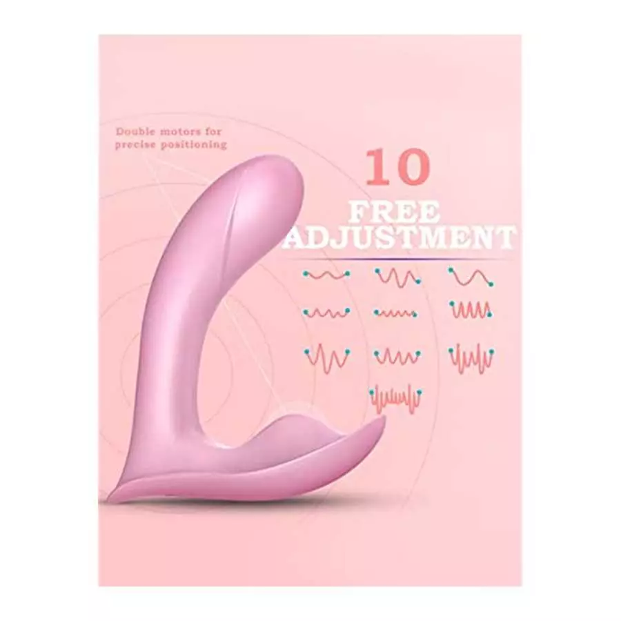Adult Sex Toys for Women Pleasure,Rechargeable Wearable Panty Vibrators for Women Couples, Butterfly Vibrator with 10 Vibrating 