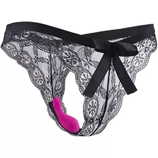 Wearable Panty Vibrator Clitoris and G Spot Stimulator Mini Vibrating Egg with Wireless Remote Control, Waterproof Invisible Vag