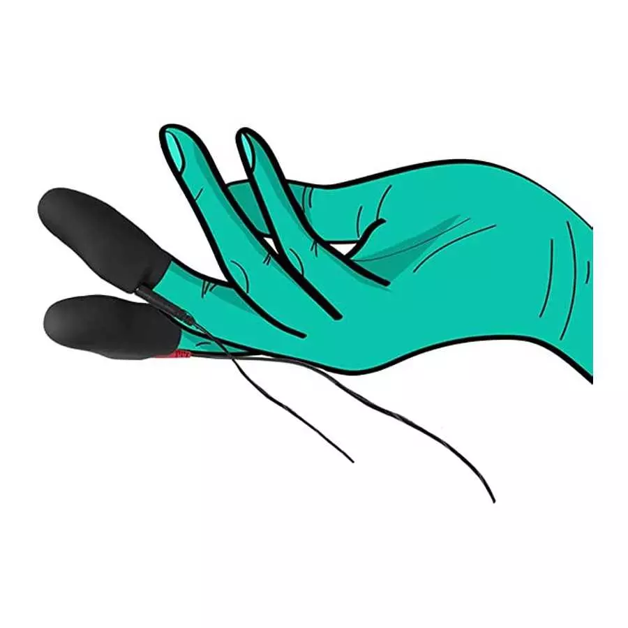 ElectraStim Explorer Electro Finger Sleeves - Black