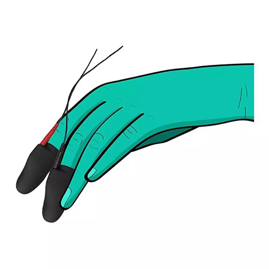 ElectraStim Explorer Electro Finger Sleeves - Black