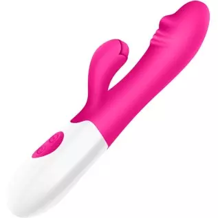 Simulated Dildo Vibrator Adult Sex Products, Silicone Waterproof Double Head Vibrator, 7 Frequency 7 Speed Vibration stimulates 