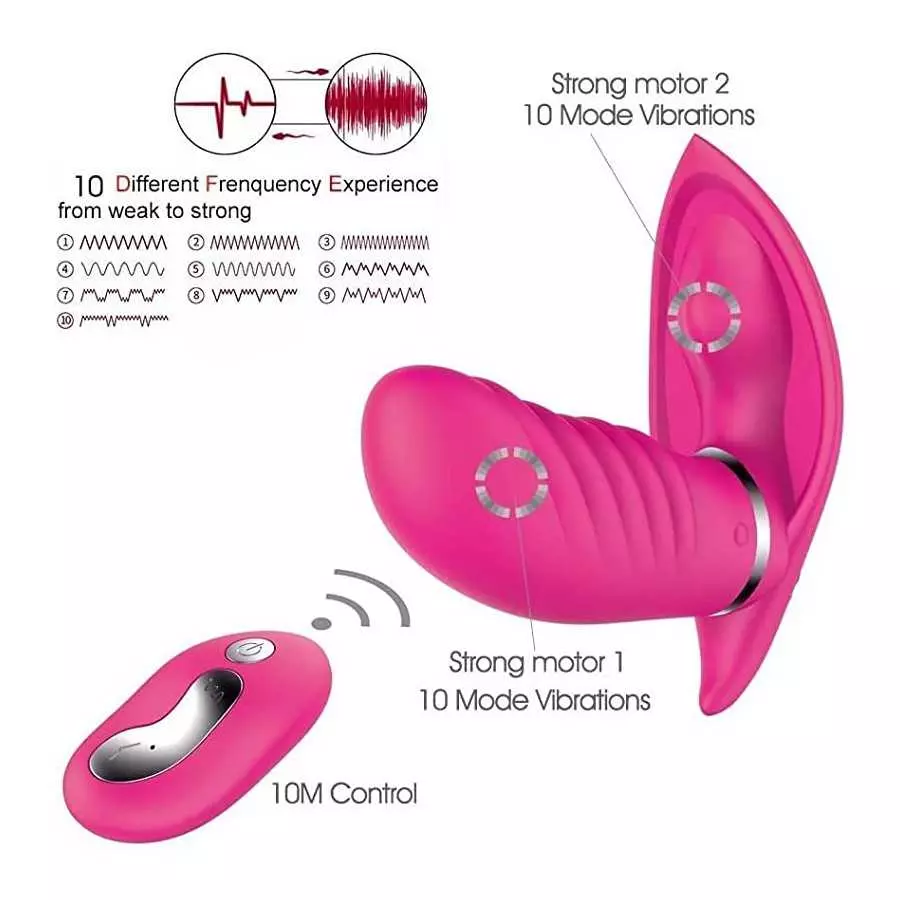 2023 Adult Sex Toys for Women - Vibrating Panties with App＆Remote Control Vibrators with 10 Powerful Thrusting Sex Toy for Women