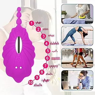 Remote Control Vibrator for Couples with 10 Tongue Licking and Vibrating Modes, Female Clitoris G-spot Stimulator Vibrating Sex Remote Control Vibrator for Couples with 10 Tongue Licking and Vibrating Modes, Female Clitoris G-spot Stimulator Vibrating Sex