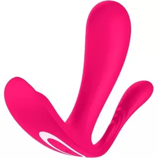Satisfyer Top Secret+ Wearable Vibrator with App - Butterfly Vibrator, Panty Vibrator, G-spot and Anal Stimulation, Sex Toys for