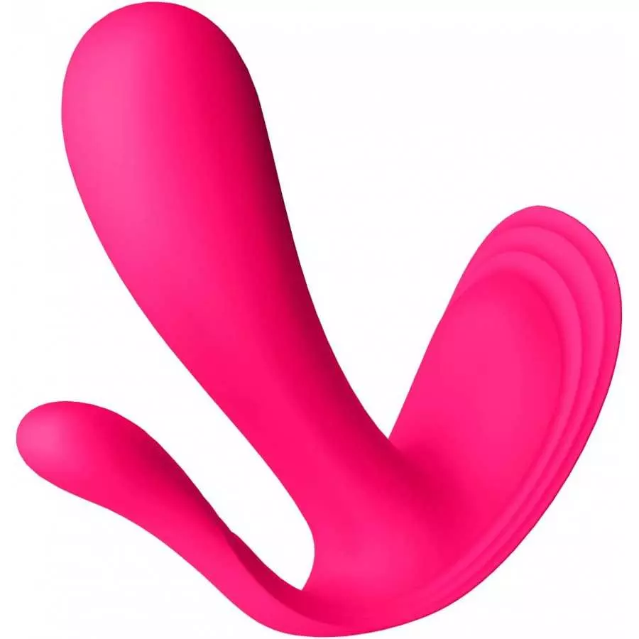 Satisfyer Top Secret+ Wearable Vibrator with App - Butterfly Vibrator, Panty Vibrator, G-spot and Anal Stimulation, Sex Toys for