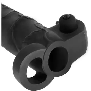 Pipedream Fantasy X-tension Vibrating Real Feel, Black, 2 Inch Pipedream Fantasy X-tension Vibrating Real Feel, Black, 2 Inch