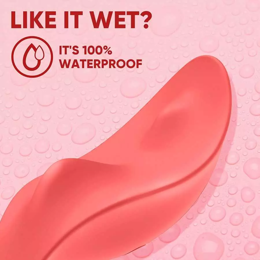 Luv Inc Panty Vibe - Wearable Panty Vibrator with Remote Control Wireless Panties Vibrating Eggs Low Noise 10 Vibration Modes Qu