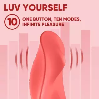 Luv Inc Panty Vibe - Wearable Panty Vibrator with Remote Control Wireless Panties Vibrating Eggs Low Noise 10 Vibration Modes Qu Luv Inc Panty Vibe - Wearable Panty Vibrator with Remote Control Wireless Panties Vibrating Eggs Low Noise 10 Vibration Modes Qu