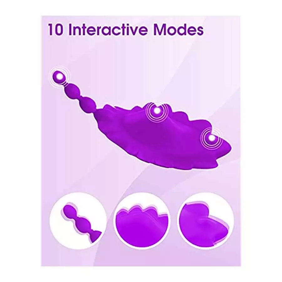 2022 Wearable Panty Vibrator with Remote Control for Women,G-Spot Stimulator Mini Vibrating Eggs Remote Vibrator Control 10 Mode