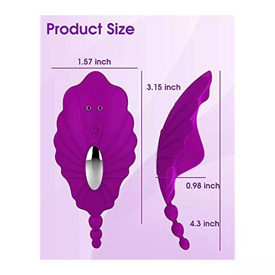 2022 Wearable Panty Vibrator with Remote Control for Women,G-Spot Stimulator Mini Vibrating Eggs Remote Vibrator Control 10 Mode