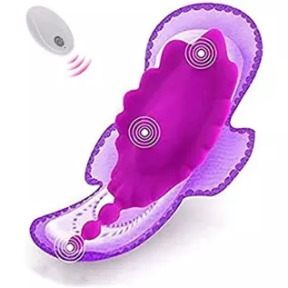 Women's Vibrating Panties Vibrator Remote Control Vibrating Motor Dual Motor Machine for Panties 10 Modes 2 in 1 Stimulation Inc