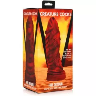 CREATURE COCKS Mystique Silicone Unipeg Dildo Adult Sex Toy, Ages 18+, Hands-Free Suction Cup, Sex Harness Compatible Adult Prod