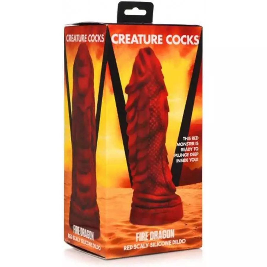 CREATURE COCKS Mystique Silicone Unipeg Dildo Adult Sex Toy, Ages 18+, Hands-Free Suction Cup, Sex Harness Compatible Adult Prod