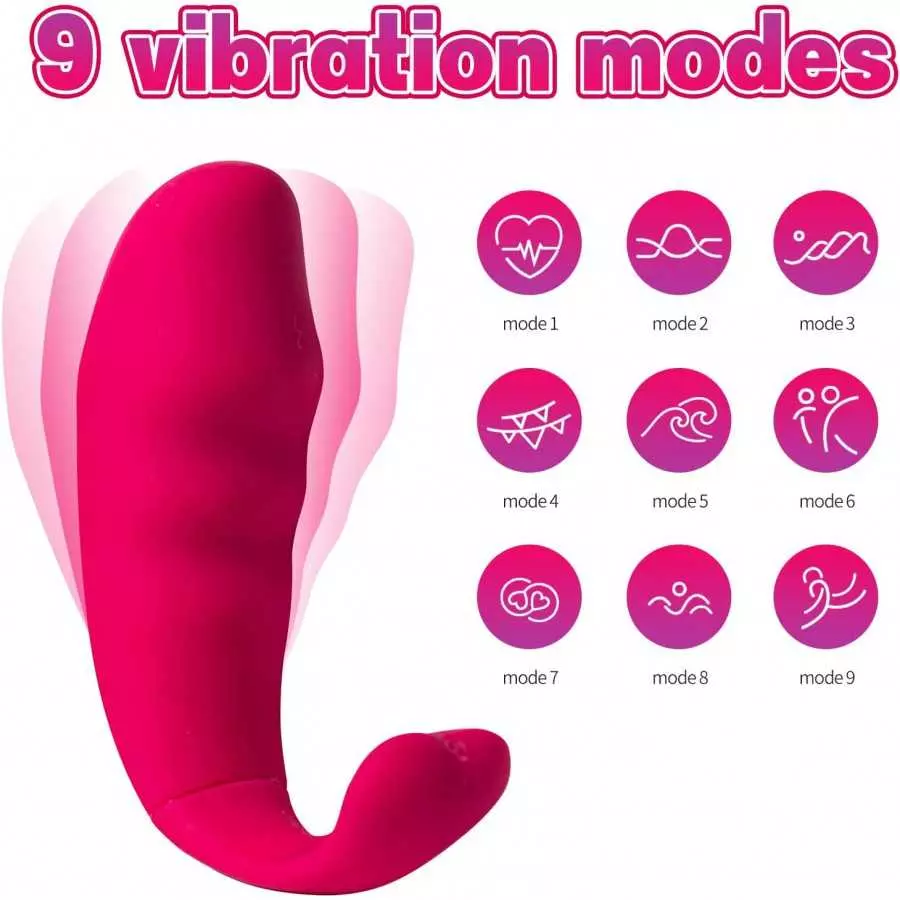Clitoral Vibrator for Women,Waterproof Silicone Bluetooth Vibrator