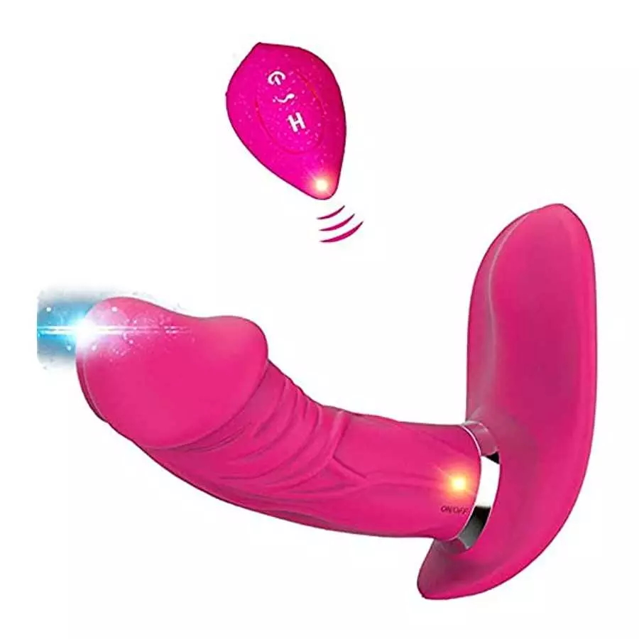 Adult Sex Toy with Remote Control - Wearable Panty Vibrator Sex Stimulator with 10 Vibration Modes - Waterproof Rechargeable Cli