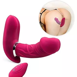 Adult Sex Toy with Remote Control - Wearable Panty Vibrator Sex Stimulator with 10 Vibration Modes - Waterproof Rechargeable Cli