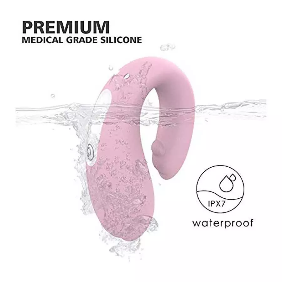 Vibrating G-spot Clitoris Vibrator, PEKOMED Rechargeable Clit Massager with 9 Vibrator Mode for Women Sex Toys for Couples or So