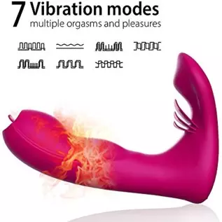 Remote Control Vibrator for Panties with Magnetic Clip Sex Toys Butterfly Vibrators for Women with 7 Vibration Modes Waterproof Remote Control Vibrator for Panties with Magnetic Clip Sex Toys Butterfly Vibrators for Women with 7 Vibration Modes Waterproof