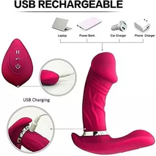 Women's Wearable Panty Vibrator Sex Stimulator, Rechargeable Clitoris G-Spot Anal Butterfly Vibrating Panty, Women's Vibrating W Women's Wearable Panty Vibrator Sex Stimulator, Rechargeable Clitoris G-Spot Anal Butterfly Vibrating Panty, Women's Vibrating W