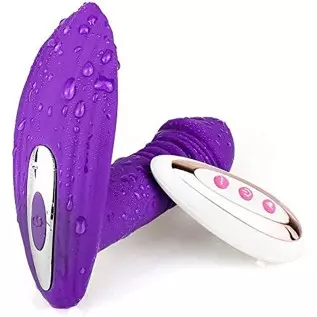 Remote Control Panty Vibrator with Wearable Panty Vibrator, 9 Vibrations Vibrator, Dual Motor Clitoral Stimulator Adult Toy for 