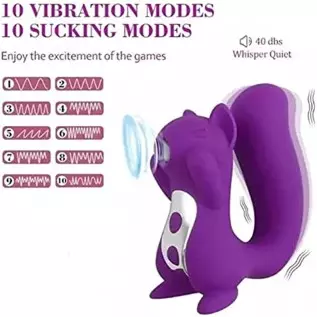 Squirrel Sucking Toys Sensory Toys for Women and Men Pleasure Sexual Wellness Pleasure Tools Adult Massage Couples Game Pressure