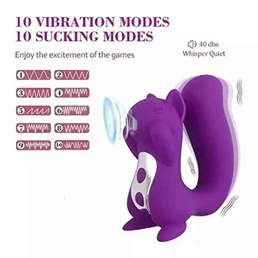 Squirrel Sucking Toys Sensory Toys for Women and Men Pleasure Sexual Wellness Pleasure Tools Adult Massage Couples Game Pressure