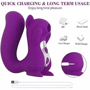 Squirrel Sucking Toys Sensory Toys for Women and Men Pleasure Sexual Wellness Pleasure Tools Adult Massage Couples Game Pressure