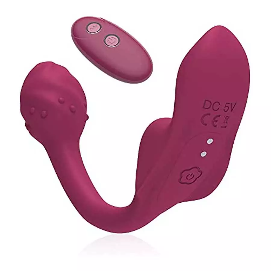 Wearing vibrator、 female G-spot wireless remote control vibrator、couple vibrator toys silicone massage vibrator、 male and female