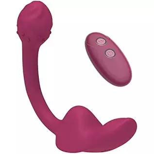Wearing vibrator、 female G-spot wireless remote control vibrator、couple vibrator toys silicone massage vibrator、 male and female