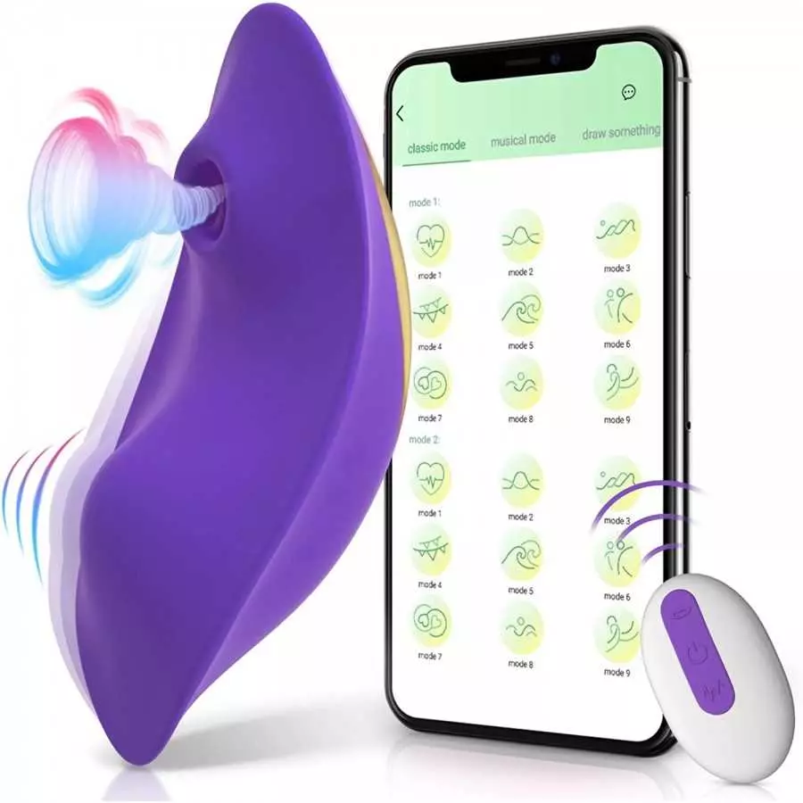 Modes Remote Control Vibrator Couples Toys for Adults (Purple) Flavou Condoms Thin