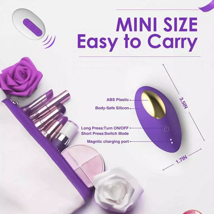 Modes Remote Control Vibrator Couples Toys for Adults (Purple) Flavou Condoms Thin