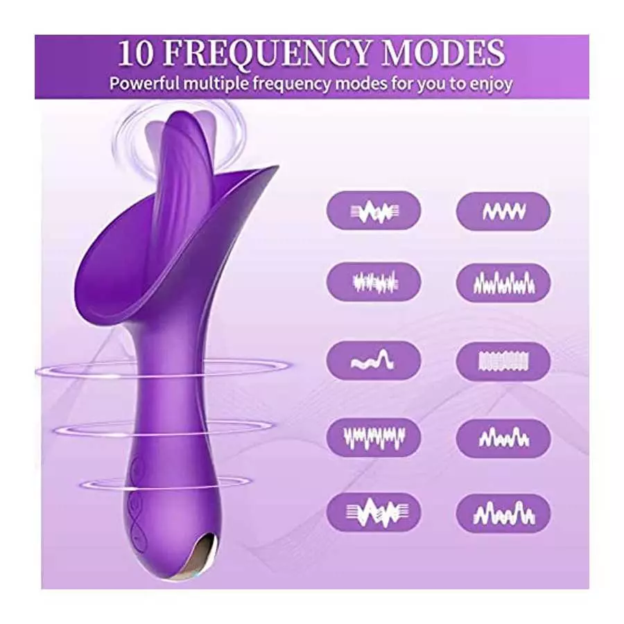 10 Frequency Mode Selection - Sucking Vibrator Sucking Toys~Tongue Sucking Vibrator Licking Sucker for Women to Enjoy Relaxation