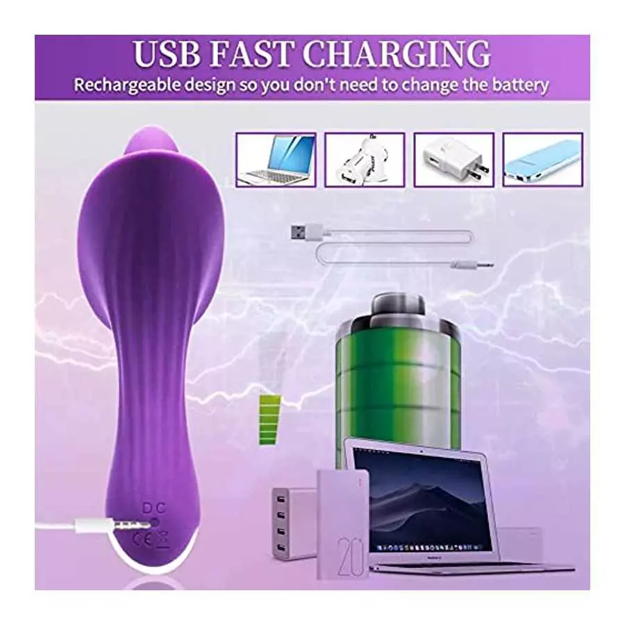 10 Frequency Mode Selection - Sucking Vibrator Sucking Toys~Tongue Sucking Vibrator Licking Sucker for Women to Enjoy Relaxation