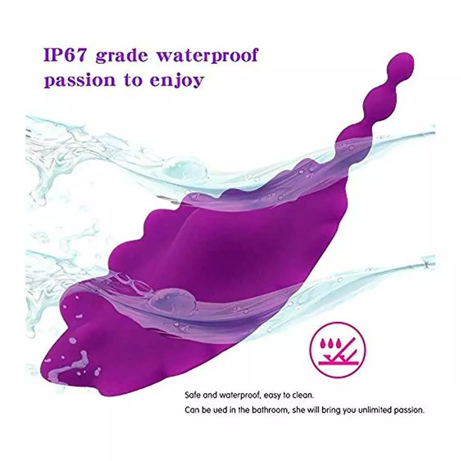 Remote Control Wearable Clitoral G Spot Vibrator for Women, Panty Couples Vibrator with 12 Vibrations A3