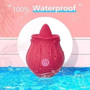 Rose Vibrator Toy for Women - 3 in 1 Clitoral Stimulator Tongue Licking Thrusting Vibrator with 10 Modes, Rose Adult Sex Toys Ga Rose Vibrator Toy for Women - 3 in 1 Clitoral Stimulator Tongue Licking Thrusting Vibrator with 10 Modes, Rose Adult Sex Toys Ga