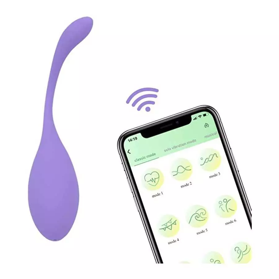 Bluetooth Pelvic Floor Exerciser Starter Kit -Doctor Recommended, Strengthen Bladder Control with Sanitizer for This sex toys co