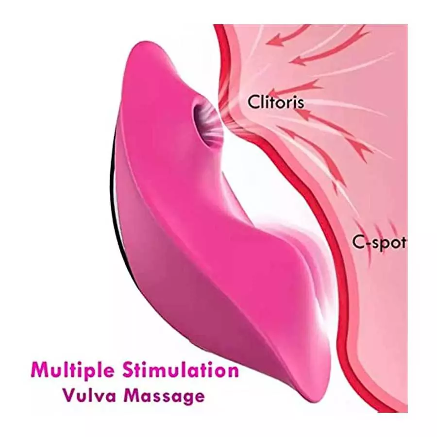 G-spot Wireless Remote Control Vibrating Bluetooth Butterfly Wearable Vibrator for Women & Couples