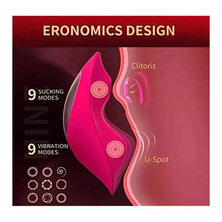 G-spot Wireless Remote Control Vibrating Bluetooth Butterfly Wearable Vibrator for Women & Couples