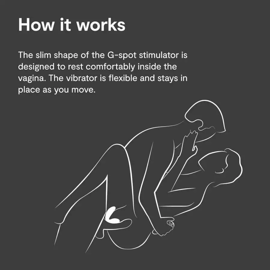 We-Vibe Couples Vibrator Dual Motor Clitoral Stimulator & G Spot Vibrating Sex Toy for Women & Couples, Black