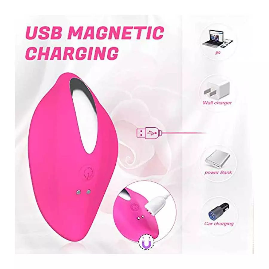 Vibrating Panties Wearable Panty Vibrator Sex Toy for Women with Wireless Remote Control Clit Vibrator Silicone 12 Vibration Pat