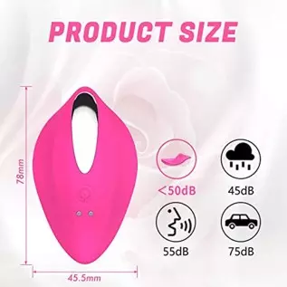 Vibrating Panties Wearable Panty Vibrator Sex Toy for Women with Wireless Remote Control Clit Vibrator Silicone 12 Vibration Pat