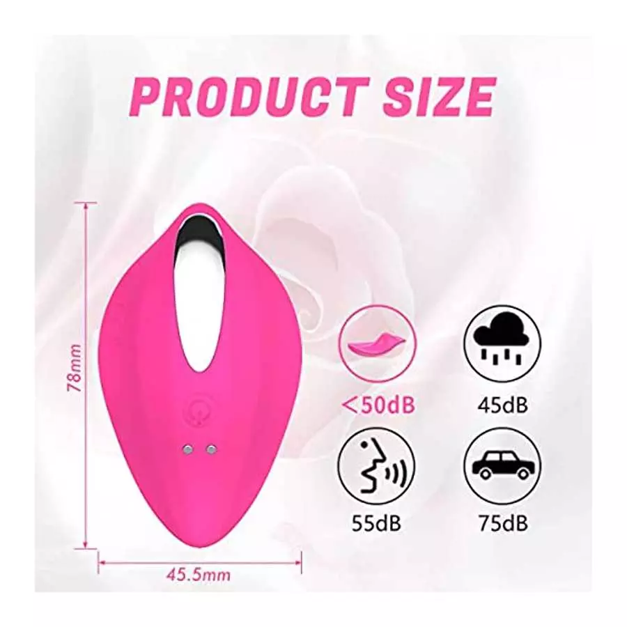 Vibrating Panties Wearable Panty Vibrator Sex Toy for Women with Wireless Remote Control Clit Vibrator Silicone 12 Vibration Pat