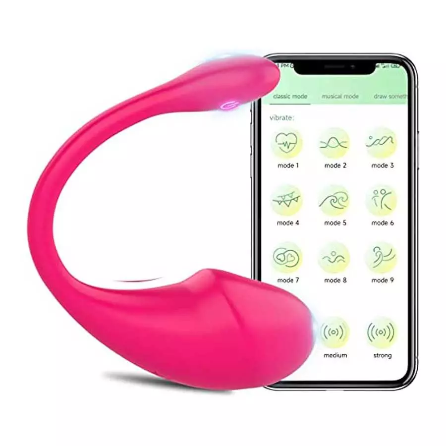 Bullet Vibrator, Wearable Panty G-spot Vibrator Dildo with APP Control, Atfly Egg Style Remote Control Vibrator Bullet Adult Sex Bullet Vibrator, Wearable Panty G-spot Vibrator Dildo with APP Control, Atfly Egg Style Remote Control Vibrator Bullet Adult Sex